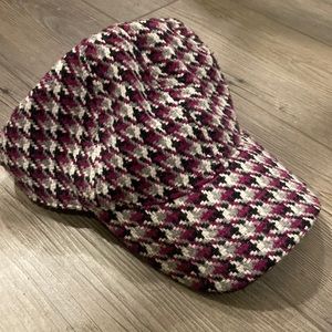 J. Crew Houndstooth Baseball Cap